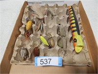 Antique fishing lures