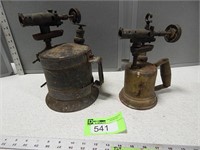 Pair of antique torches