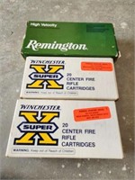 2.5 boxes of 250 Savage Reloads