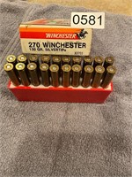 20- Winchester 270 ammo