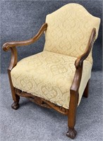Antique Child's French Bergere Chair