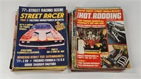 ASSORTMENT OF VINTAGE HOT ROD STREET RACING MAGAZS