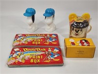 SNOOPY, MICKEY MOUSE, DONALD PAINT BOX