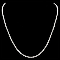 18k White Gold 6.00ct Diamond Necklace