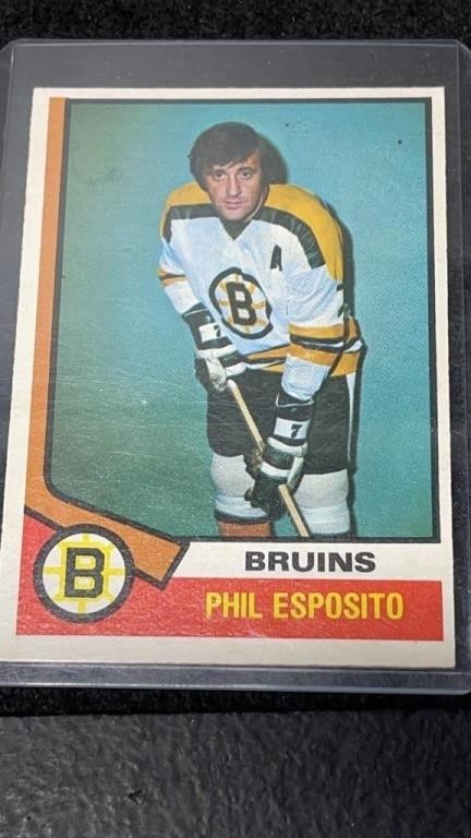 Vintage Phil Esposito Hockey Card