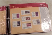 50 YEARS OF US COMMEMORATIVE STAMPS 1939-1988....
