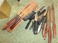 assorted kitchen knives