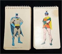 1977 Batman & Robin Note Books