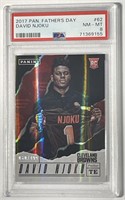 2017 Panini #62 David Njoku PSA 8 FD Rookie /499