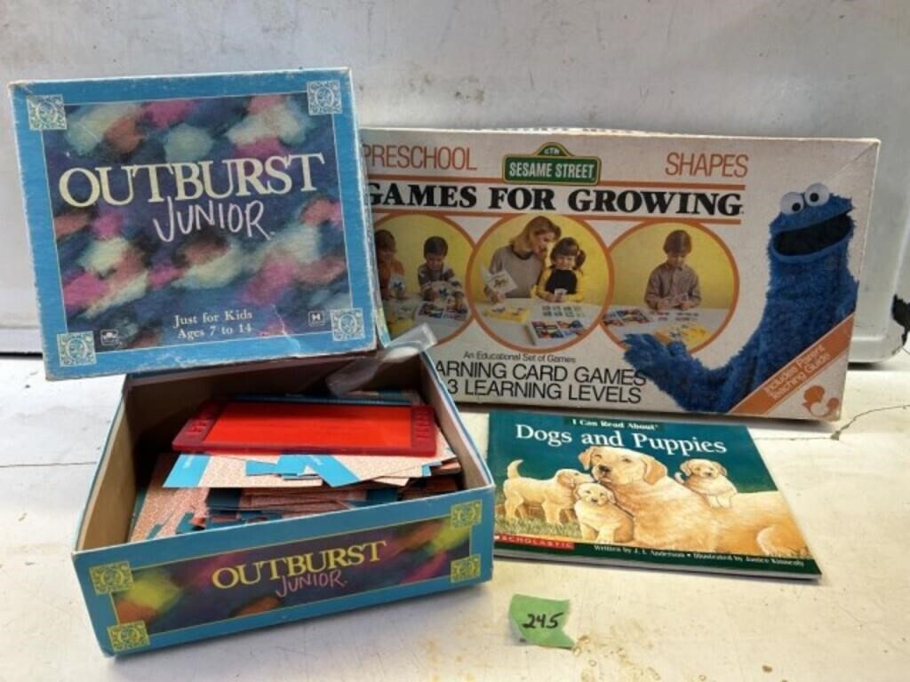 Preschool Games for Growing, Outburst Junior, Dog