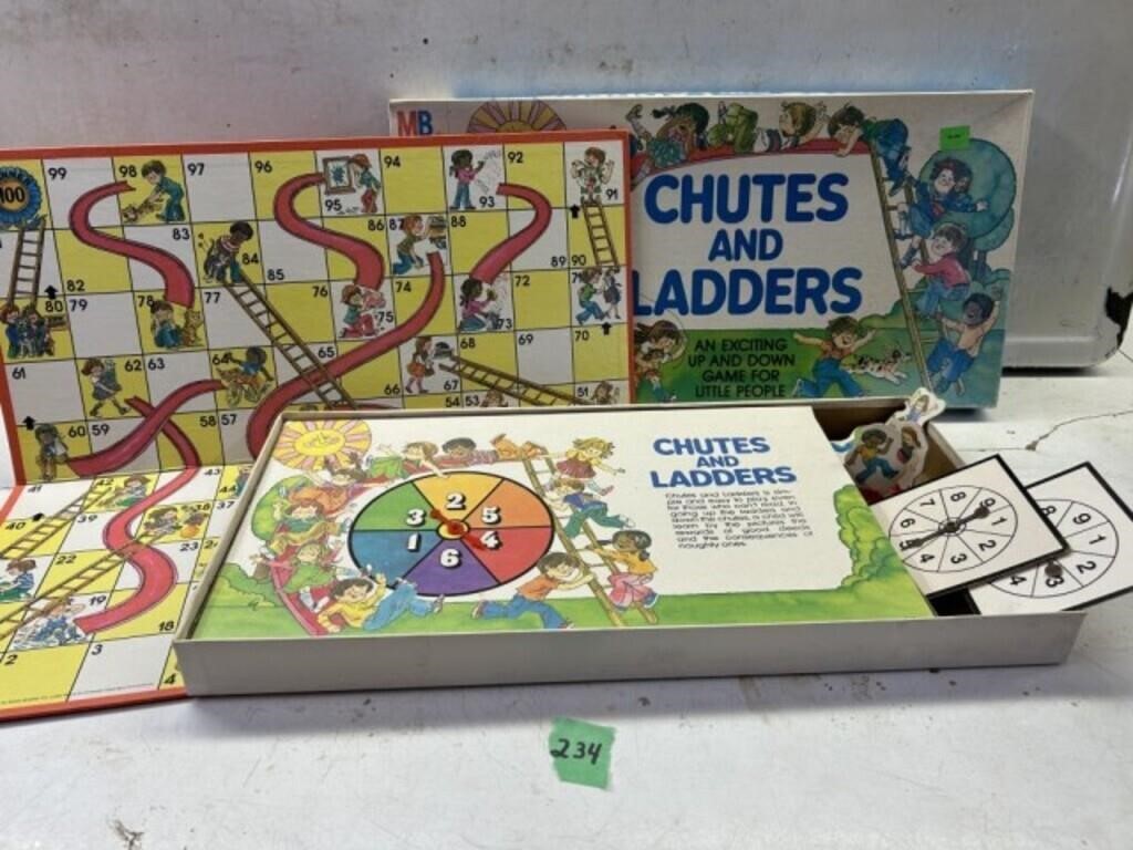 Chutes & ladders game