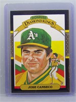 1987 Leaf Jose Canseco Diamond Kings