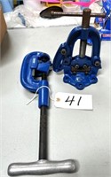2" Pipe Cutter & Vise