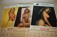 1979, 1983, 1976 Calendars