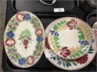 Tunstall, Villeroy & Boch Plate, Platters.