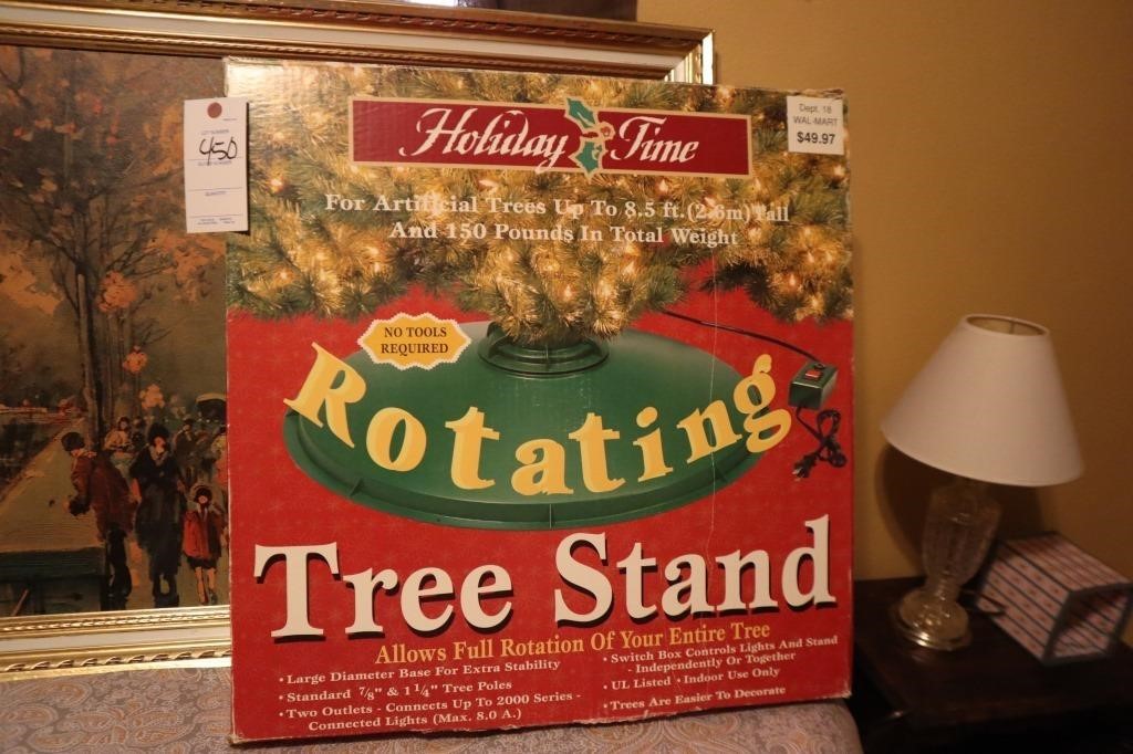 Rotating Tree stand