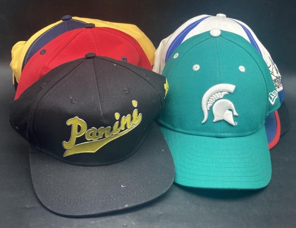 (QR) Sports assorted hats 10 total