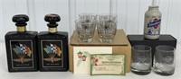 Lot Of Indianapolis 500 Glassware & Decanters