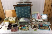 Grandmother's Sewing Basket and Accessories