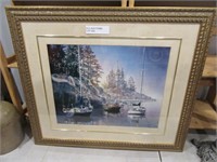 FRAMED SAILBOAT PRINT