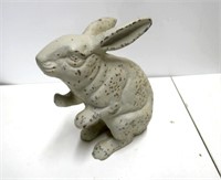 Cast Iron Rabbit 7"T