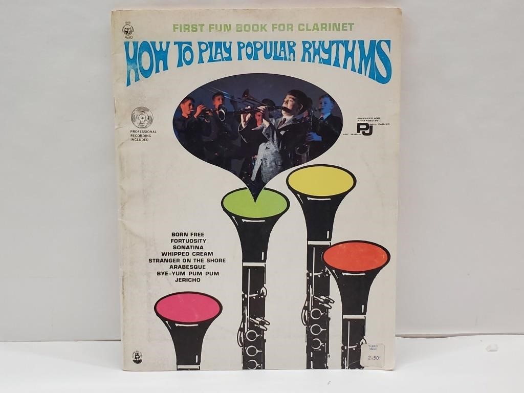 How to Play Popular Rhythm Clarinet w Flexi-Disc