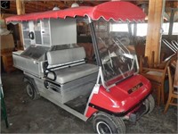 Club Car Carryall Golf Course Beverage Cart