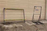 (2) Metal Supports, 6 1/2FTx3FT