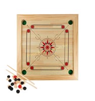 Hey! Play! $64 Retail Carrom Board Game- Classic