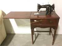 Free-Westinghouse sewing machine & table