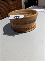 Hand Carved Wooden Bowl