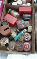 Vintage Medical items in shoe polish
