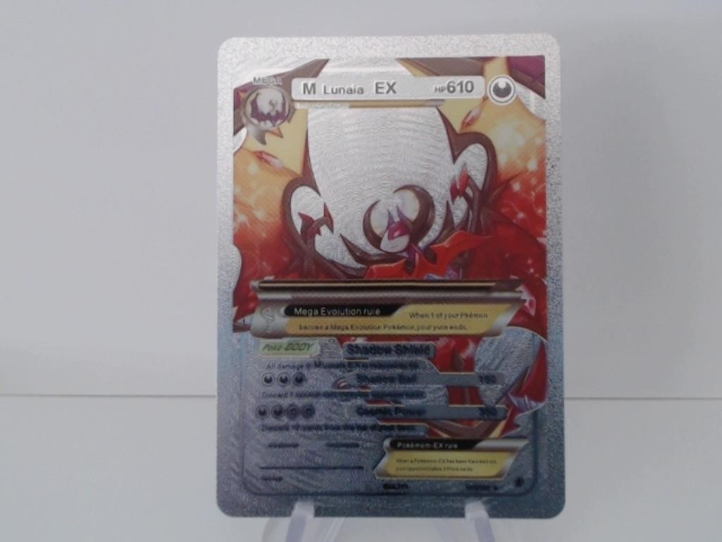 Pokemon Card Rare Silver M Lunala EX