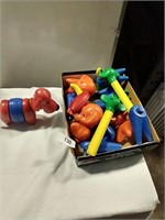 Assorted Tupperware Toys