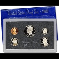 1983 United States Proof Set, 5 Coins Inside!!