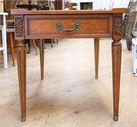 Vintage Henredon 1 drawer end table