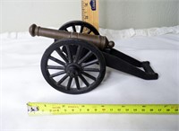 Cast Iron & Brass Cannon