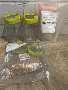 Sprouting & microgreen growing kit