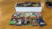 R.  Box of baseball cards. May or may not be a