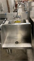 PERLICK Stainless Steel Underbar Sink (18 W x 24L