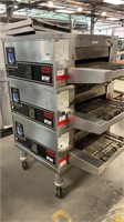 CTX DZ33I TRIPLE Deck Electric Pizza Oven.