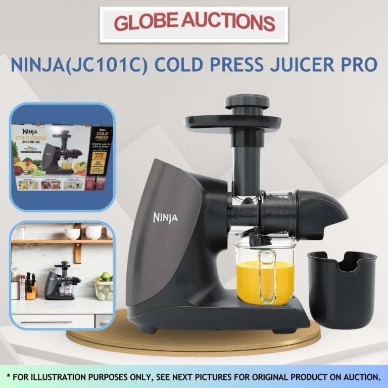 NINJA COLD PRESS JUICER PRO (MSP:$219) TESTED