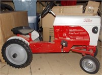 Ford 9N pedal tractor with a wide front