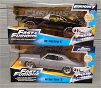 (2) Fast & Furious Diecast Cars #12