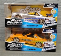 (2) Fast & Furious Diecast Cars #9