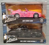 (2) Fast & Furious Diecast Cars #8