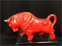 Red Ceramic Bull MCM