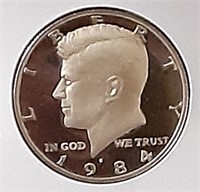 PROOF KENNEDY HALF DOLLAR-1984-S