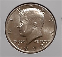 KENNEDY HALF DOLLAR-1972-P