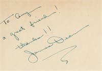 James Dean signature cut